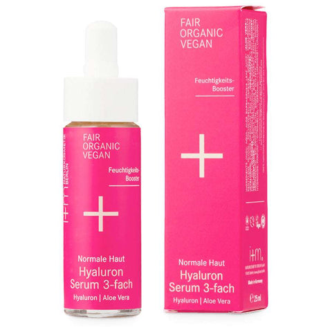 i+m Normale Haut Hyaluron Serum 3-fach-Hyaluron Aloe Vera Bio 25ml