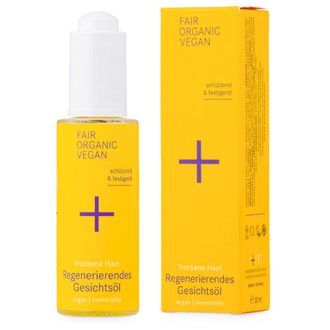 i+m Trockene Haut Regenerierendes Gesichtsöl Argan-Immortelle Bio 30ml