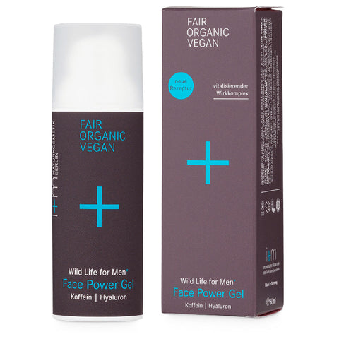 i+m Wild Life for Men* Face Power Gel Koffein Hyaluron Bio 50ml