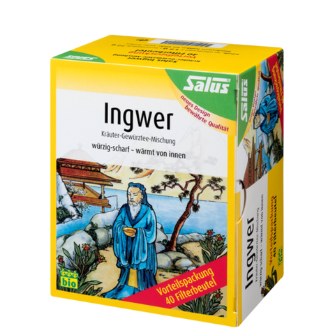 Salus Ingwer Kräuter-Gewürztee-Mischung Bio 40 Filterbeutel