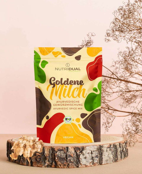 NutriDual Organic Golden Milk Powder Mix 300g