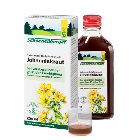 Schoenenberger Johanniskraut, Naturreiner Heilpflanzensaft 200ml