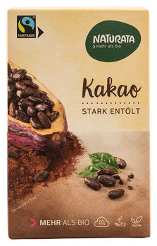Naturata organic cocoa powder, low-fat, 125g