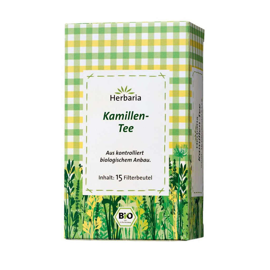 Herbaria-Kamillen-Tee 15 Filterbeutel Bio