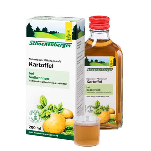 Schoenenberger Kartoffel, Naturreiner Pflanzensaft 200ml.