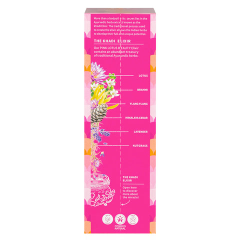 khadi Ayurvedisches Elixier Skin & Soul Oil PINK LOTUS BEAUTY Bio 100ml