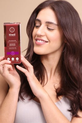 khadi Plant Hair Color MAHAGONI Organic 100g 