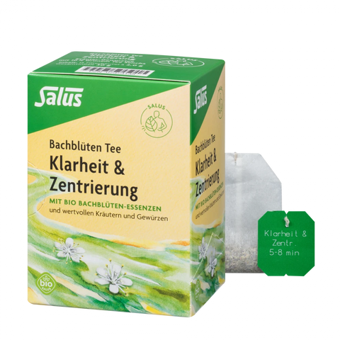 Salus Bachblüten Tee „Klarheit & Zentrierung“ Bio 15 Filterbeutel