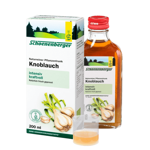 Schoenenberger Knoblauch, Naturreiner Pflanzentrunk (Bio) 200ml