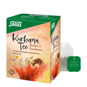 Salus Kurkuma Tee Rooibos & Kardamom Bio 15x2g