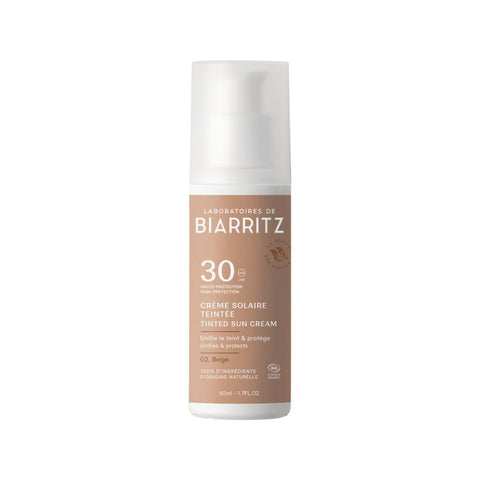 Laboratoires de Biarritz Tinted Sunscreen SPF 30 Beige Organic 50ml