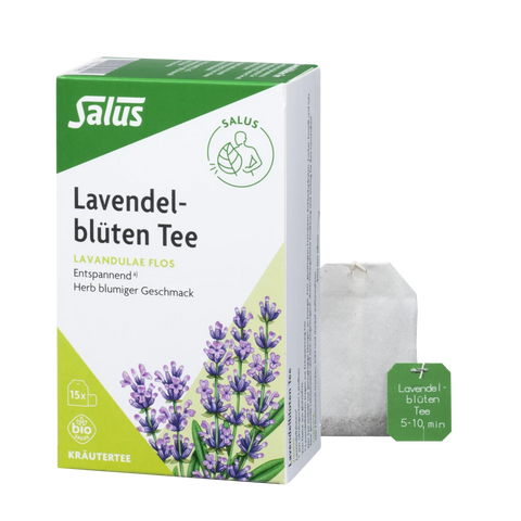 Salus Lavendelblüten Tee Bio 15 Filterbeutel