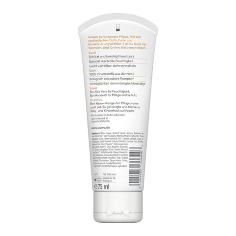 Lavera Baby & Kinder Pflegecreme hauchzart Bio 75ml