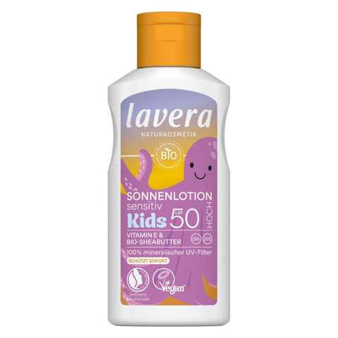 Lavera Sonnenlotion Sensitiv Kids LSF 50 Bio 100ml