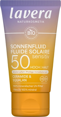 Lavera Sensitive Sun Fluid SPF 50 Organic 40ml