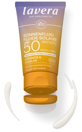 Lavera Sensitive Sun Fluid SPF 50 Organic 40ml