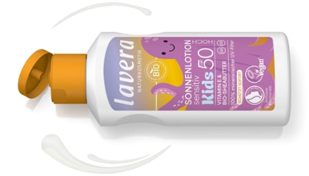 Lavera Sonnenlotion Sensitiv Kids LSF 50 Bio 100ml