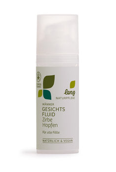 MENCARE: Lenz Naturpflege facial fluid man stone pine hops 50ml