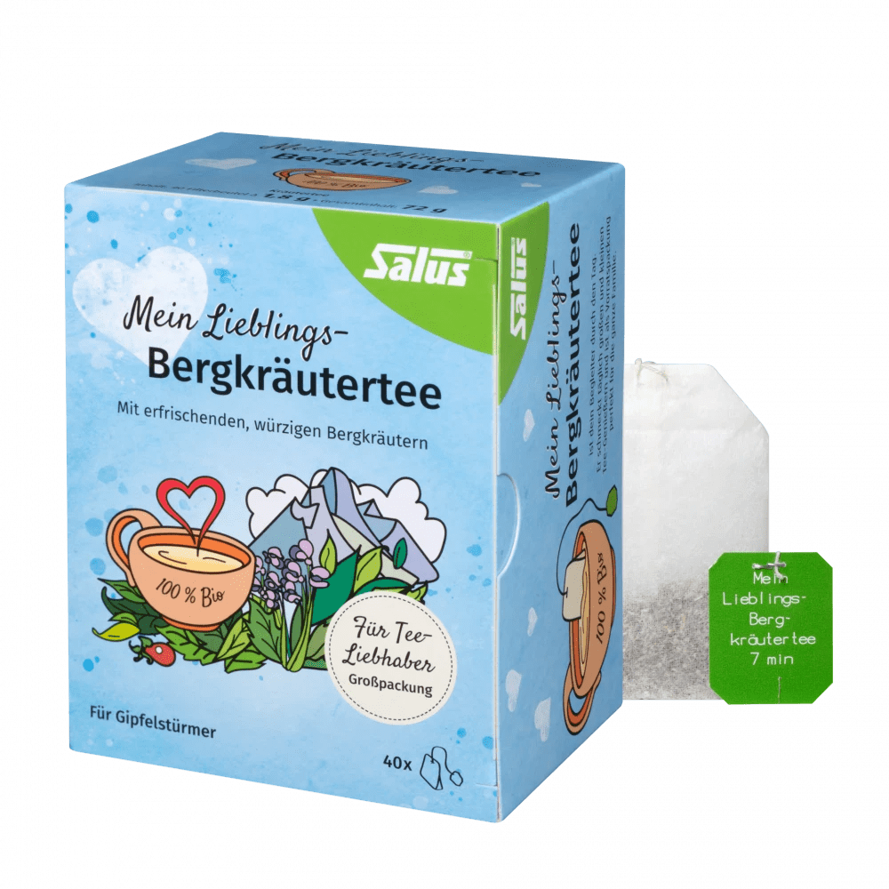 Salus Mein Lieblings-Bergkräuter-Tee 40 Filterbeutel Bio