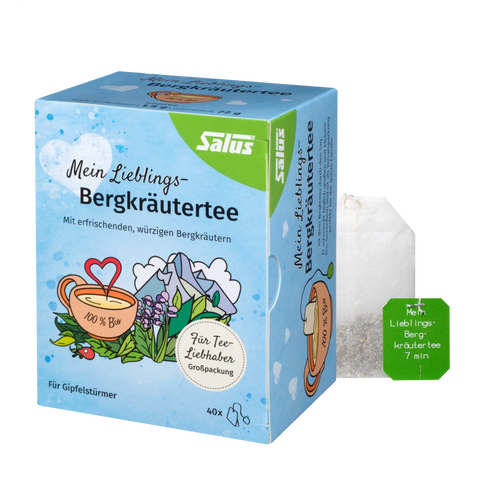 Salus Mein Lieblings-Bergkräuter-Tee 40 Filterbeutel Bio