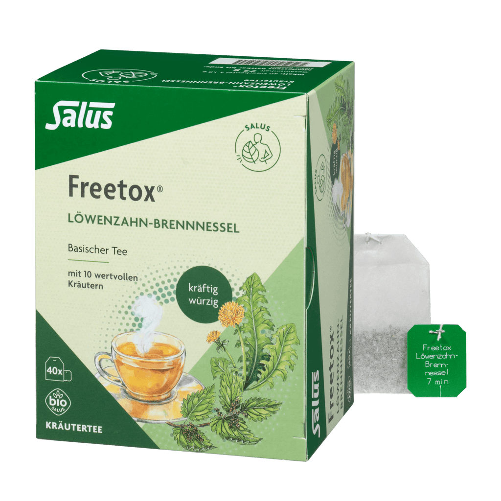 Salus Freetox Löwenzahn-Brennnessel Tee Bio 40er Filterbeutel