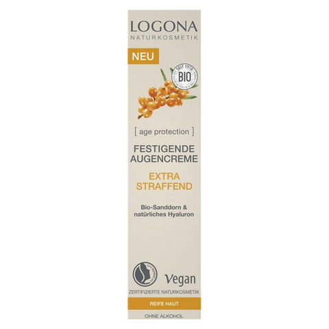 Logona age protection firming eye cream extra firming organic, 15ml