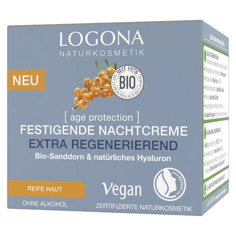 Logona age protection Festigende Nachtcreme extra, regenerierend Bio 50ml