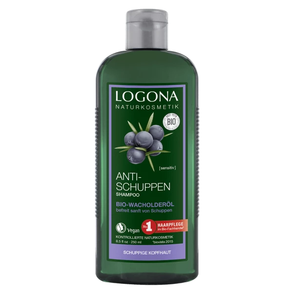 Logona Anti Schuppen Shampoo Bio-Wacholderöl, 250ml