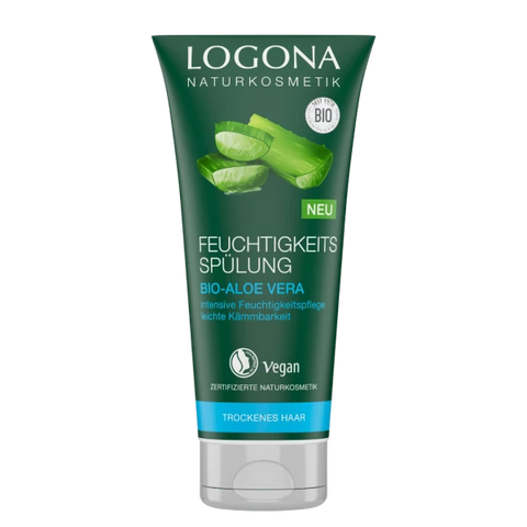 Logona Moisturizing Conditioner Organic Aloe Vera, 200ml