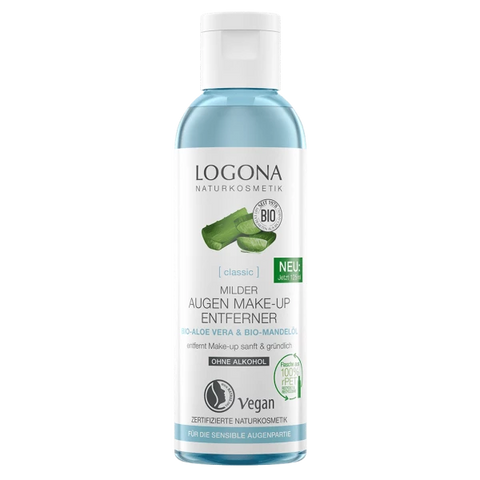 Logona Mild Eye Make-up Remover Organic, 125 ml