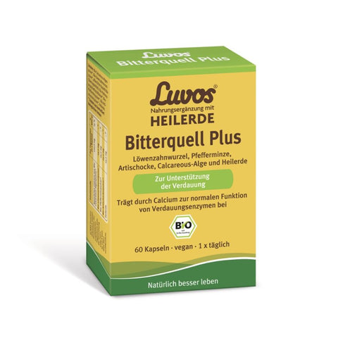 Luvos Bitterquell Plus Capsules Organic 60 pieces, 44g