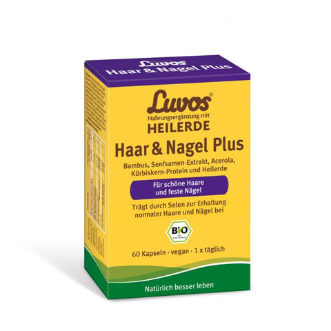 Luvos Haar und Nagel Plus Kapseln Bio 60 Stück