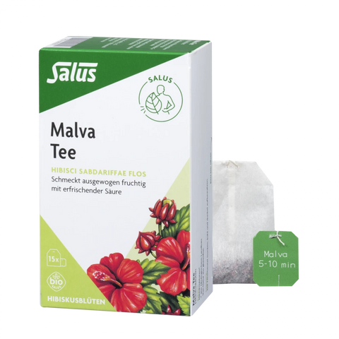 Salus Malva Tee Hibiskusblüten 15 Filterbeutel Bio