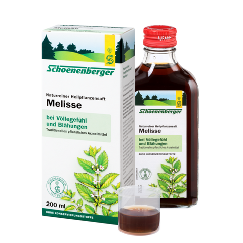 Schoenenberger Melisse, Naturreiner Heilpflanzensaft 200ml