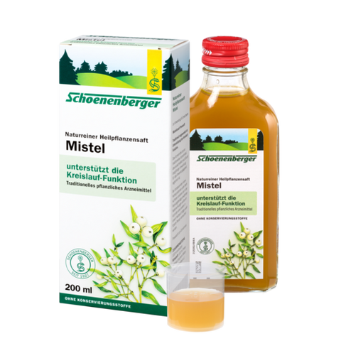Schoenenberger Mistel, Naturreiner Heilpflanzensaft 200ml.