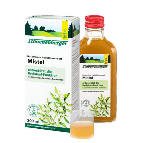 Schoenenberger Mistel, Naturreiner Heilpflanzensaft 200ml.
