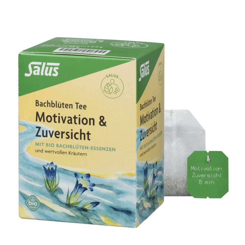 Salus Bachblüten Tee „Motivation & Zuversicht“ Bio 15 Filterbeutel