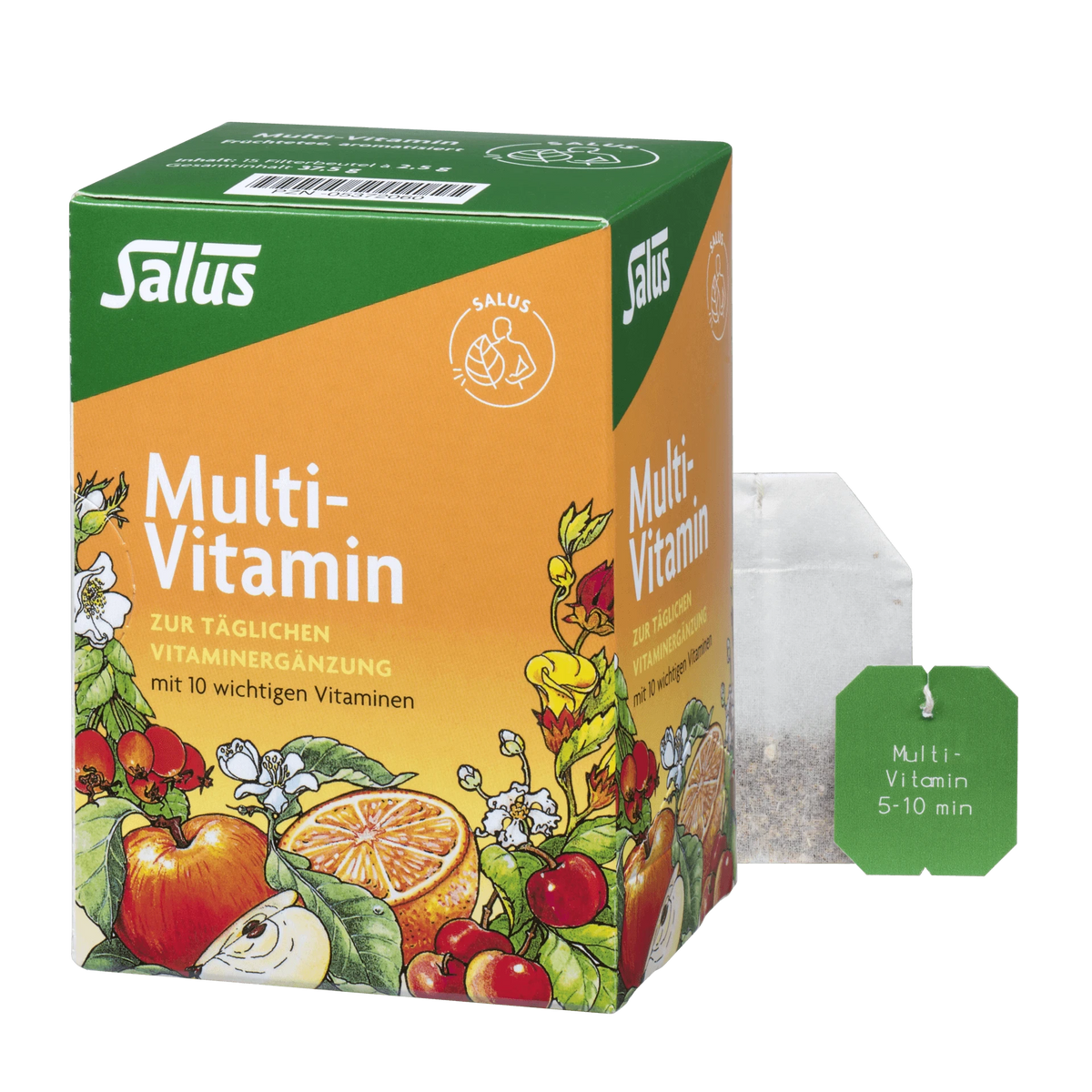 Multi-Vitamin Früchtetee Salus 15 Filterbeutel