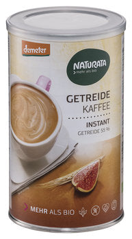 NATURATA grain coffee instant can 250g organic