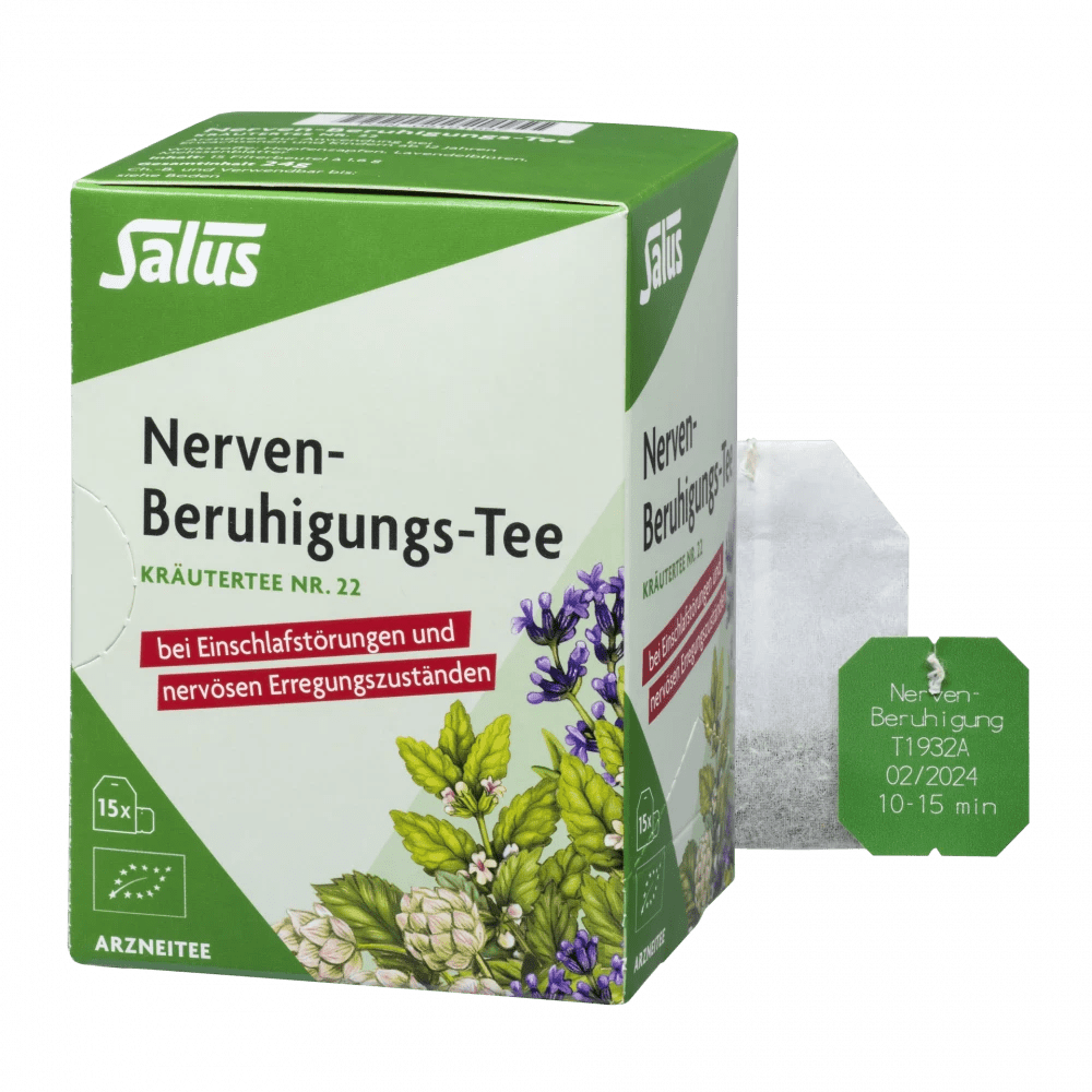 Salus Nerven-Beruhigungs-Tee Kräutertee Bio Nr. 22 15 Filterbeutel