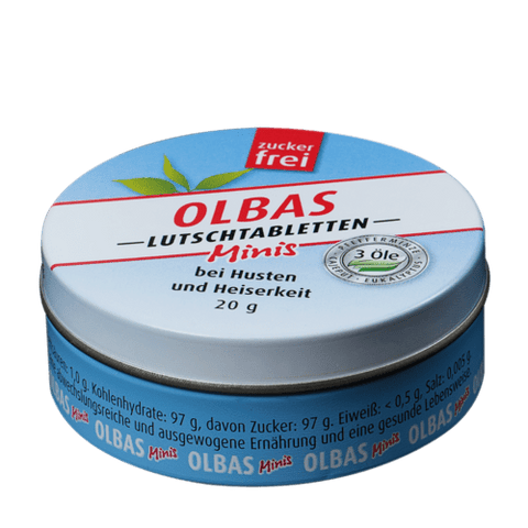 Olbas Classic Minis lozenges 20g can sugar-free