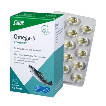 Salus Omega-3 Kompakt Kapseln 60Kps