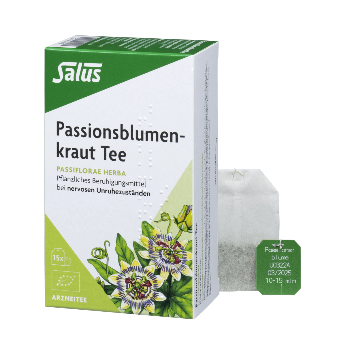 Passionsblumenkraut Tee Passiflorae Herba Bio Salus