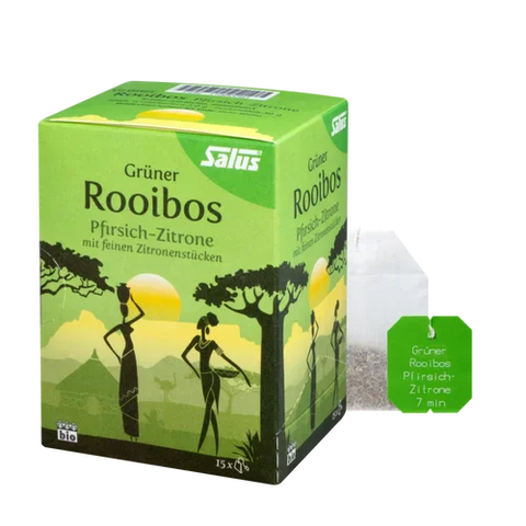 Salus Grüner Rooibos Pfirsich Zitrone Bio 15 Filterbeutel 30g