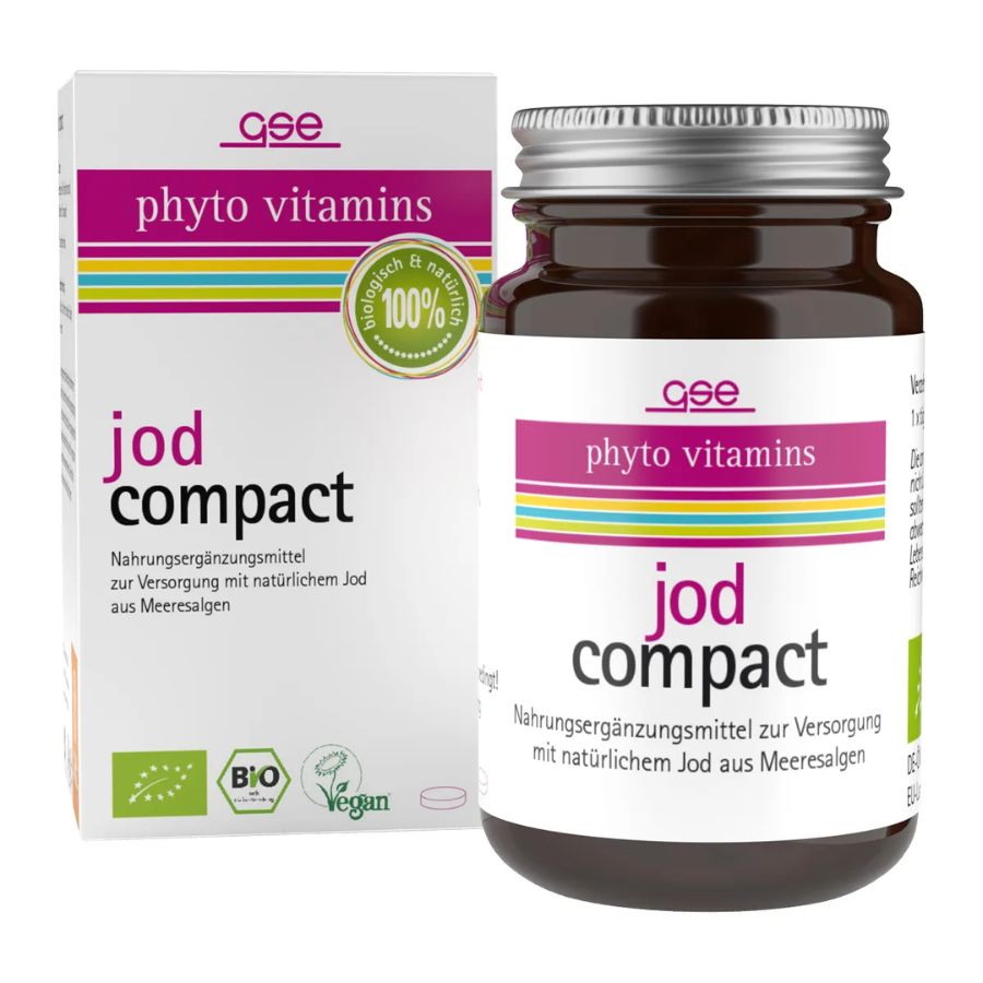 GSE Jod Compact (Bio), 120 Tabl. à 280 mg, 34g