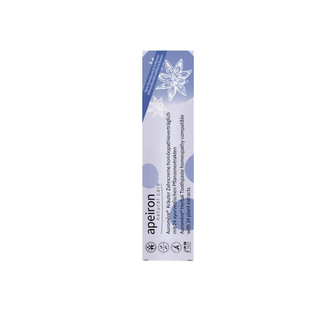 apeiron Auromère Kräuter-Zahncreme Homöopathie Bio 75ml -minzfrei