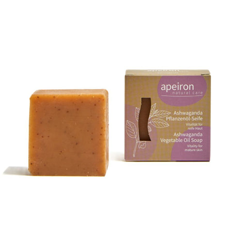 apeiron Pflanzenöl-Seife ASHWAGANDA Bio 100g