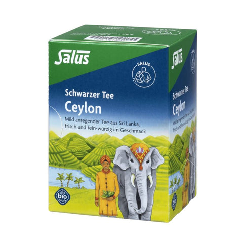 Salus Ceylon Schwarzer Tee Bio 15 Filterbeutel