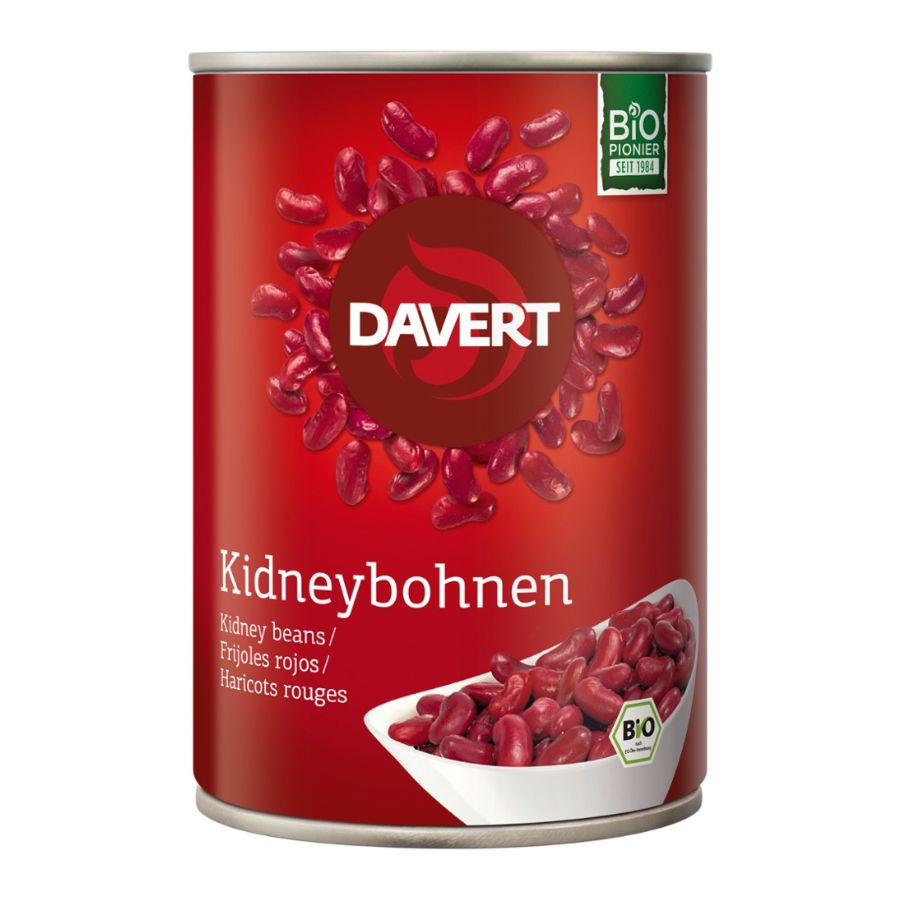 DAVERT Kidneybohnen Bio 400g Dose