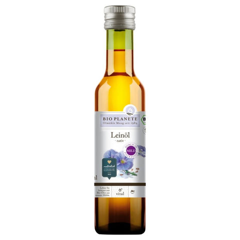 BIO PLANÈTE Vital-Öl Leinöl nativ (3D-Filtration) Bio 250ml